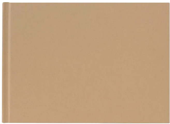 MUJI 無印良品 硬質封面相本 4 x 6吋照片用 1層 152 x 102mm, 米色, 20張