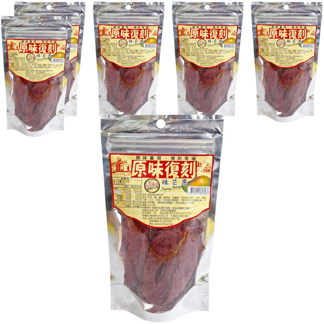 原味復刻 辣芒果, 95g, 6包