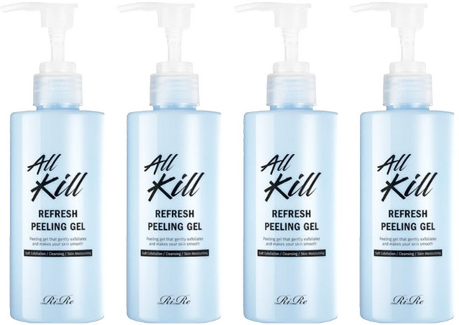 리르 올킬 리프레쉬 필링 젤, 190ml, 4개