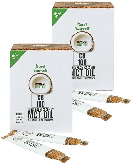 어니스트 코코넛 MCT오일 C8 40p, 400ml, 2개 - 쿠팡