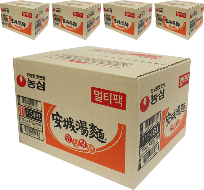 안성탕면 125g, 200개