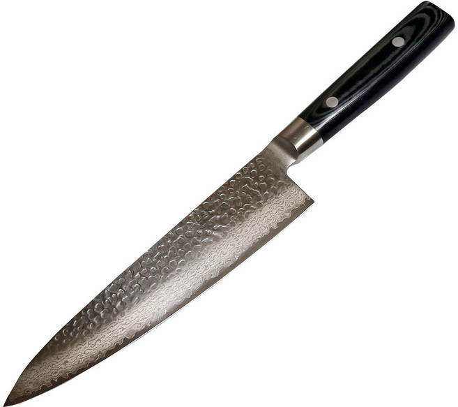 약셀 젠 쉐프나이프 다마스커스 식도, 혼합색상, 1개