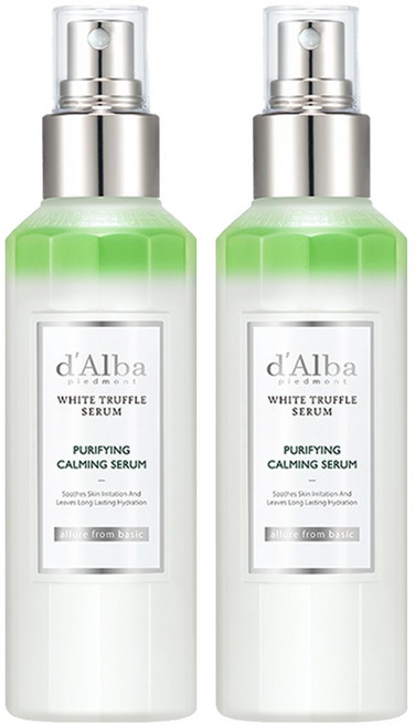 달바 화이트 트러플 퓨리파잉 앤 카밍 세럼, 2개, 150ml