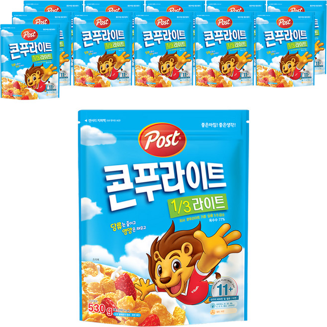 콘푸라이트 라이트 시리얼, 530g, 12개