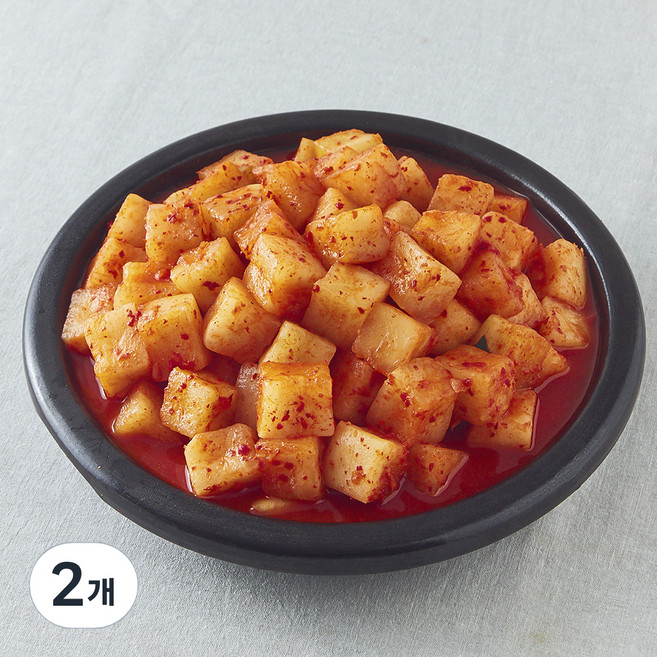 팽현숙 최양락의 맛있는 옛날 깍두기, 3kg, 2개