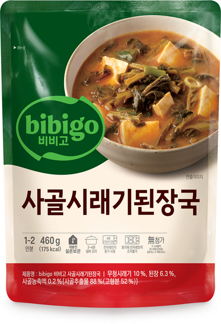 비비고 사골 시래기된장국, 460g, 1개