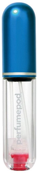 트라발로 퍼퓸팟 퓨어 펌핑식 충전 휴대용 향수공병 5ml, 블루, 1개