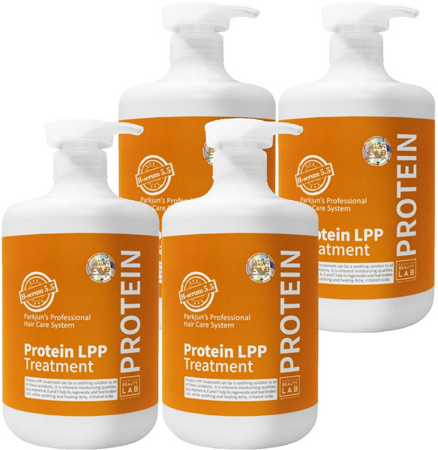 PARKJUN BEAUTY LAB 蛋白質 LPP 護髮素, 1L, 4個