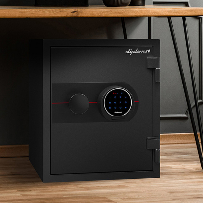 디프로매트 크리스탈 금고 K400 방문설치, 다크그레이