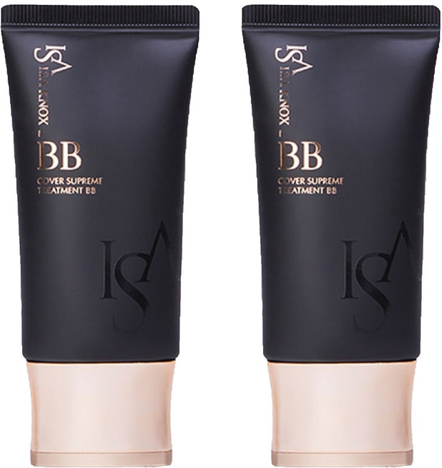 이자녹스 커버수프림 트리트먼트 비비크림 SPF50+ PA+++, 50ml, 2개