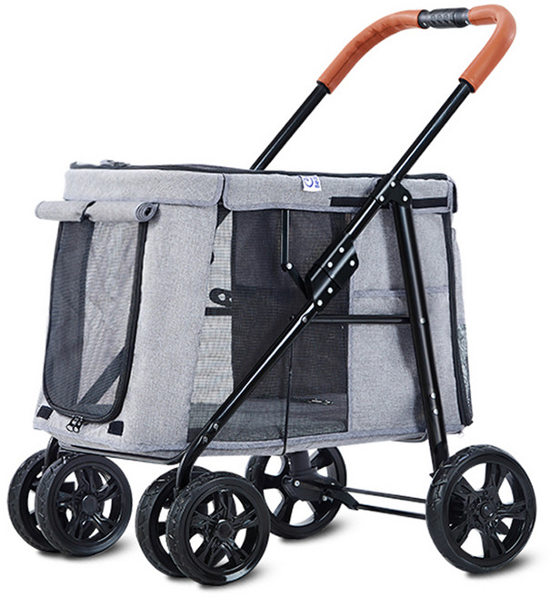 칠시 반려동물 유모차, 그레이, 1개
