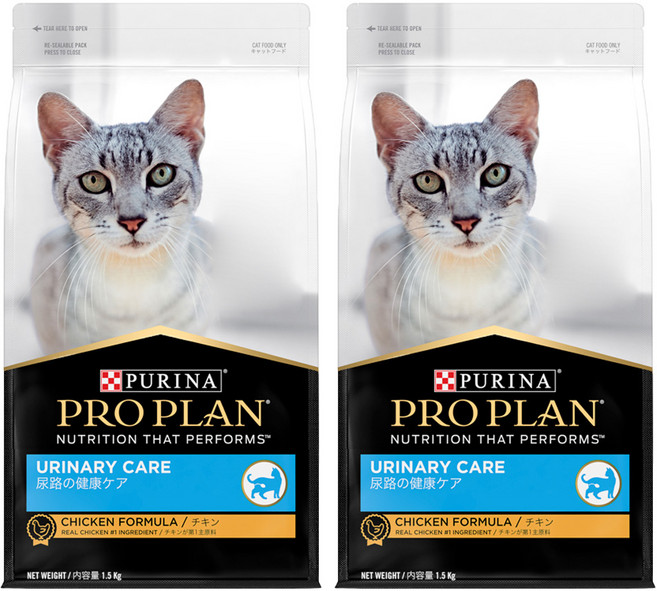 프로플랜 고양이 어덜트 기능성 사료, 닭, 1.5kg, 2개