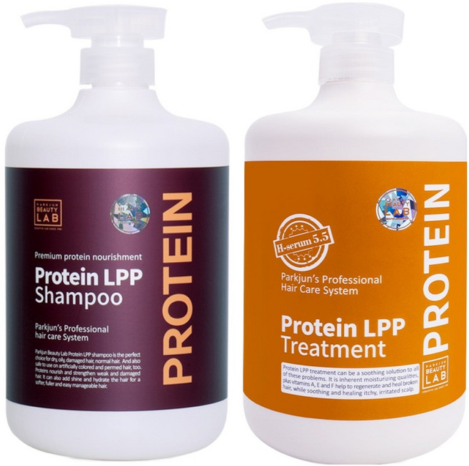박준뷰티랩 프로틴 LPP 샴푸 + 트리트먼트, 1세트