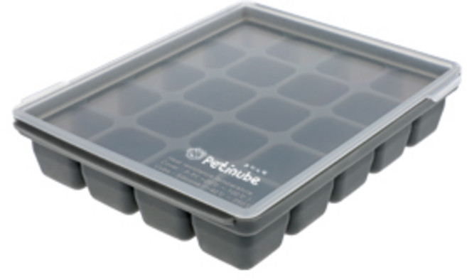 쁘띠누베 국내 제조 실리콘 냉동 멀티 큐브 20구, 10ml, GRAY, 1개