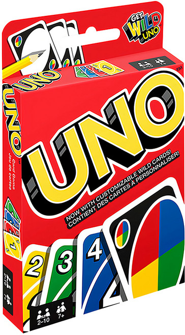 美國 UNO 遊戲卡, 1盒