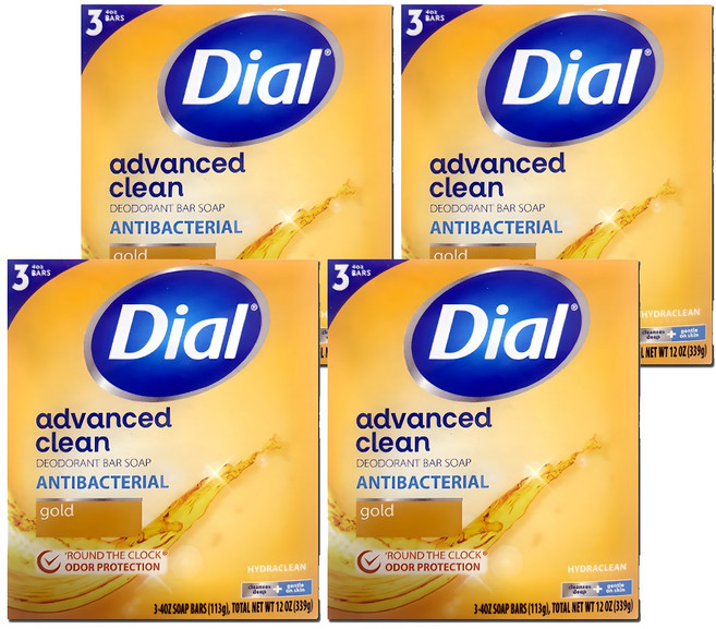 다이알 골드 비누, 113g, 12개입