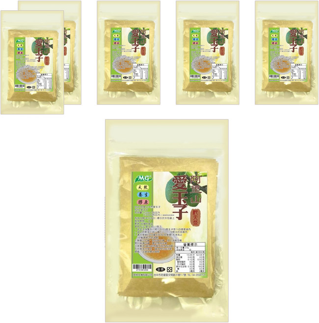 茂格生機 阿里山愛玉子 2包入, 50g, 6袋
