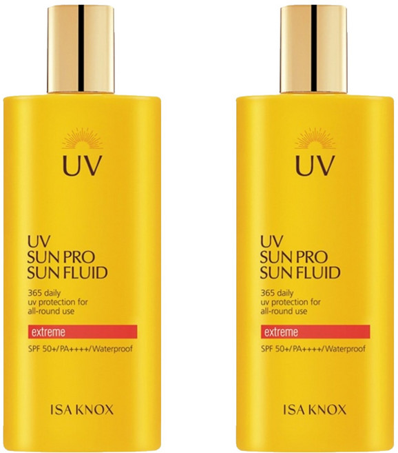 이자녹스 UV선프로 365 익스트림 선플루이드 SPF50+ PA++++, 70ml, 2개