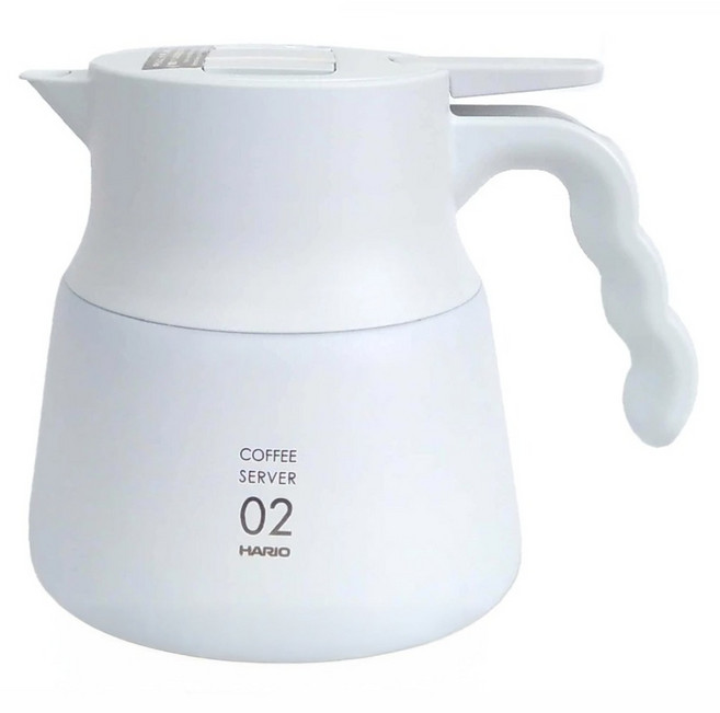 HARIO 好璃奧 V60 不鏽鋼保溫咖啡壺PLUS, 1個, 600ml
