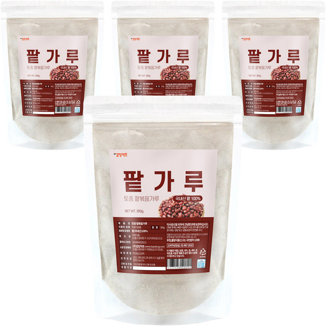 갑당약초 팥볶음가루, 300g, 4개
