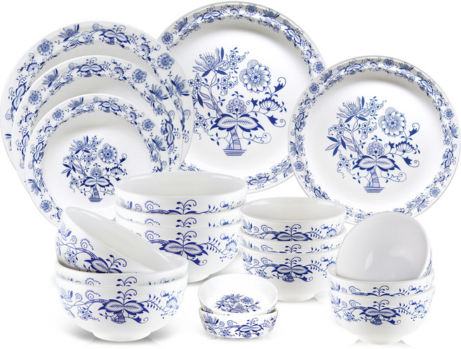 마쯔오카 국산 쯔비벨무스터 베로니카 6인조 홈세트 19p, 1세트, 8종, 혼합색상