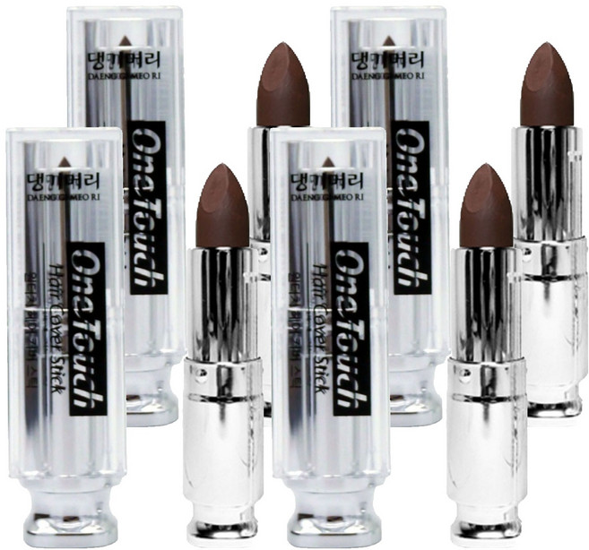 Daenggi Meori 一鍵式護髮棒 4g, 自然棕色, 4個