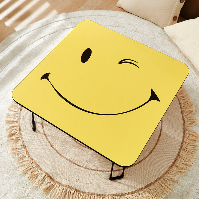 아이캔컴퍼니 국내생산 미드센츄리 LPM 인테리어 테이블, 스마일윙크