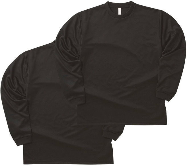 티팜 남성용 스포츠 매쉬 자외선차단 긴팔티셔츠 2p