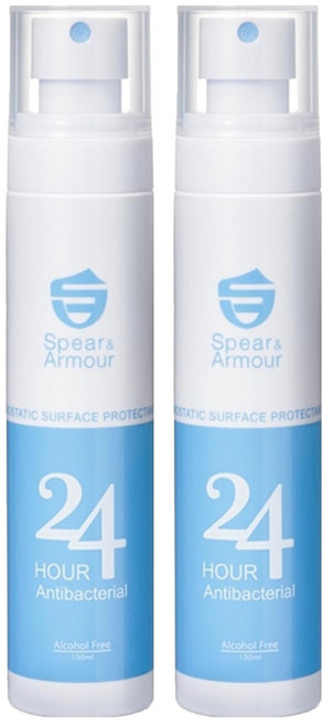 Spear&Armour 24小時表面長效防護噴劑 無酒精, 100ml, 2瓶