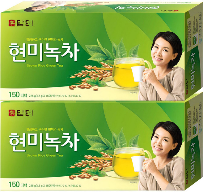 담터 현미녹차, 1.5g, 150개입, 2개