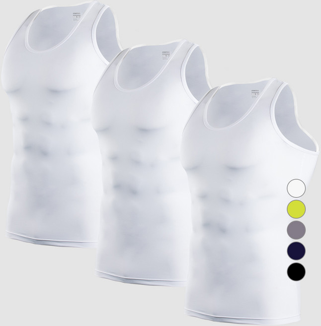 아르메데스 남성용 기능성 런닝 나시 3p AR-111