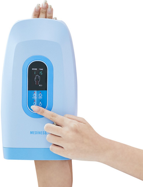 메디니스 네츄럴 핸드케어 손마사지기, MVP-2604, 블루