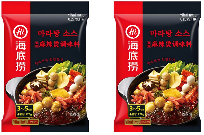 하이디라오 마라탕 소스, 220g, 2개