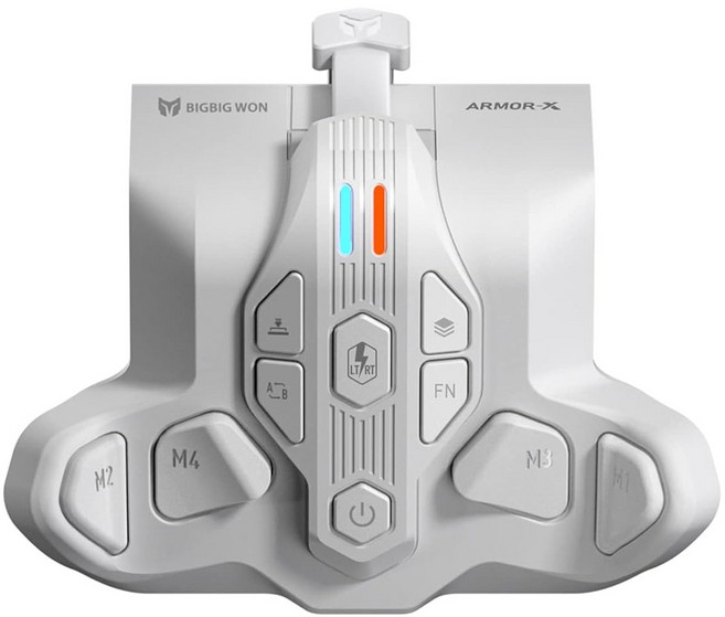 BIGBIG WON 墨將 戰甲X 白色 遊戲手柄 無線多平台兼容 人體工學設計, Armox W, 1盒
