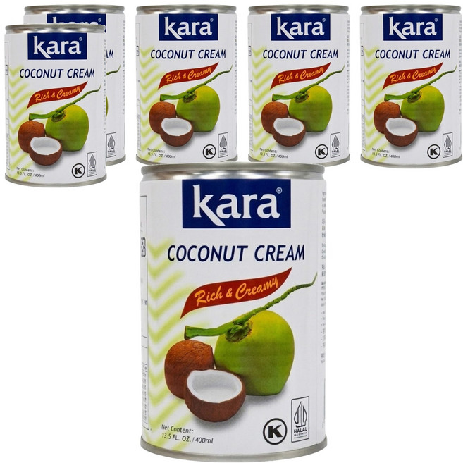 kara 佳樂 椰漿, 400ml, 6罐