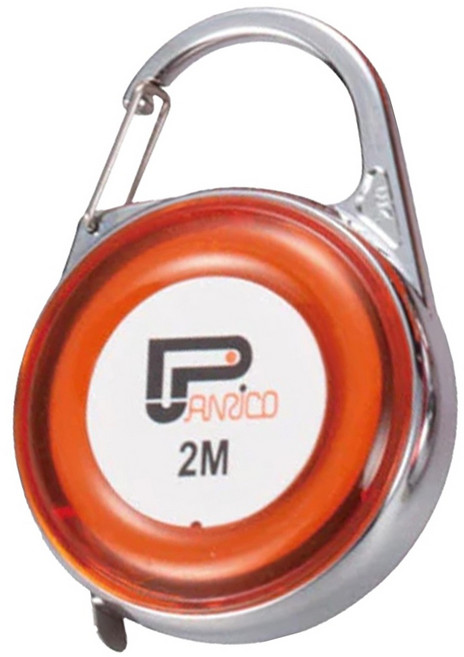PANRICO 百利世 彩色掛鉤捲尺 2m 顏色隨機, 1個