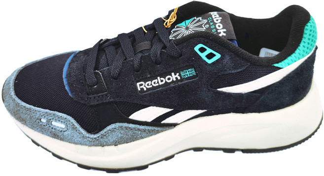Reebok 銳步 Classic Leather 2400 麂皮拼接復古情侶鞋
