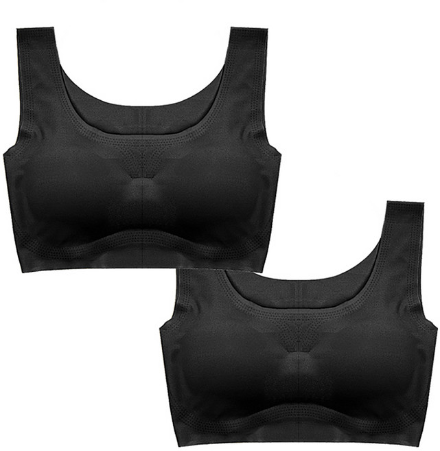 자스민바이비너스 누디 노와이어 몰드패드 브라탑 2종 세트