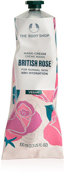 더바디샵 핸드 크림 브리티쉬 로즈, 100ml, 1개