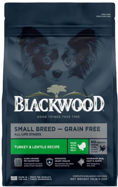 BLACKWOOD 小型犬 極鮮無穀 均衡配方, 1袋, 4.5kg