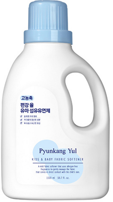 편강율 고농축 유아 섬유유연제 본품, 1.5L, 1개