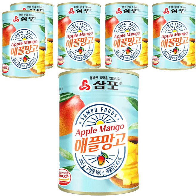 삼포 애플망고, 6개, 400g