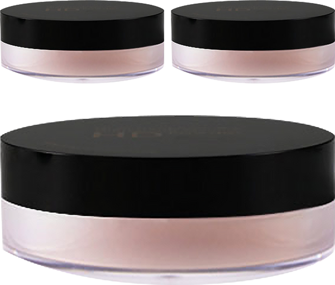 MOMUS HD 微晶礦質蜜粉 7g 輕盈細緻 長效控油定妝 修飾毛孔, 自然膚色, 3個