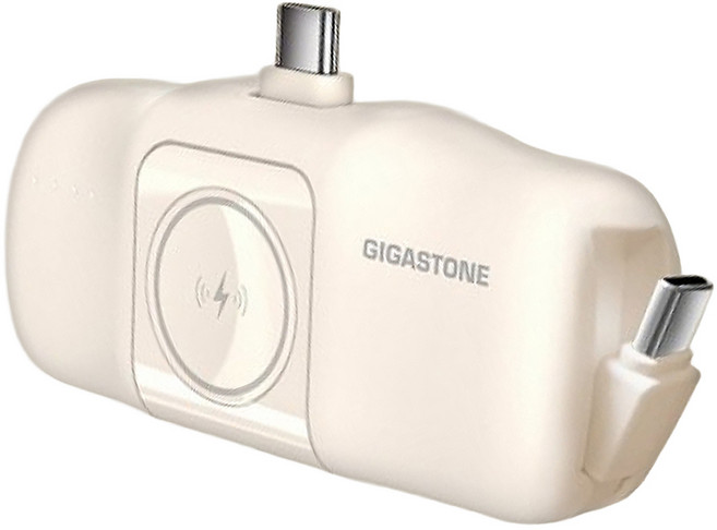 GIGASTONE 立達 直插式口袋型行動電源 5000mAh, 奶茶色, MP-5000ACM