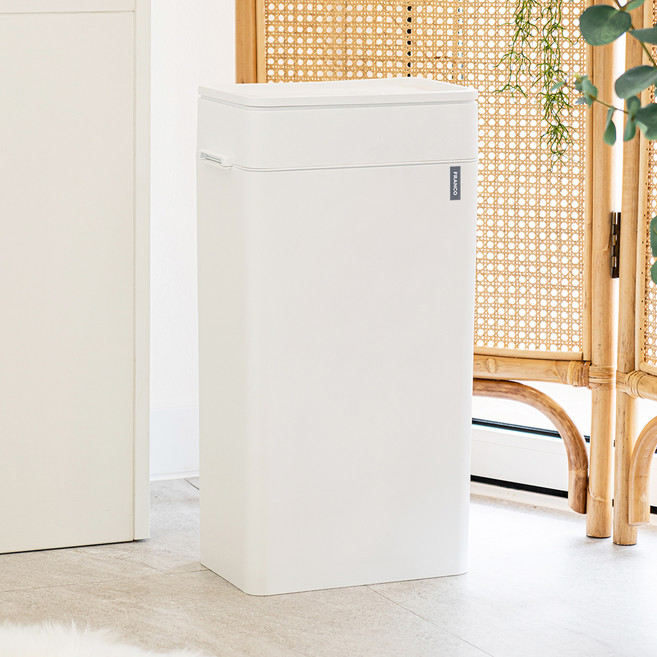 프랑코홈 모노 스탠드 휴지통 20L, 화이트