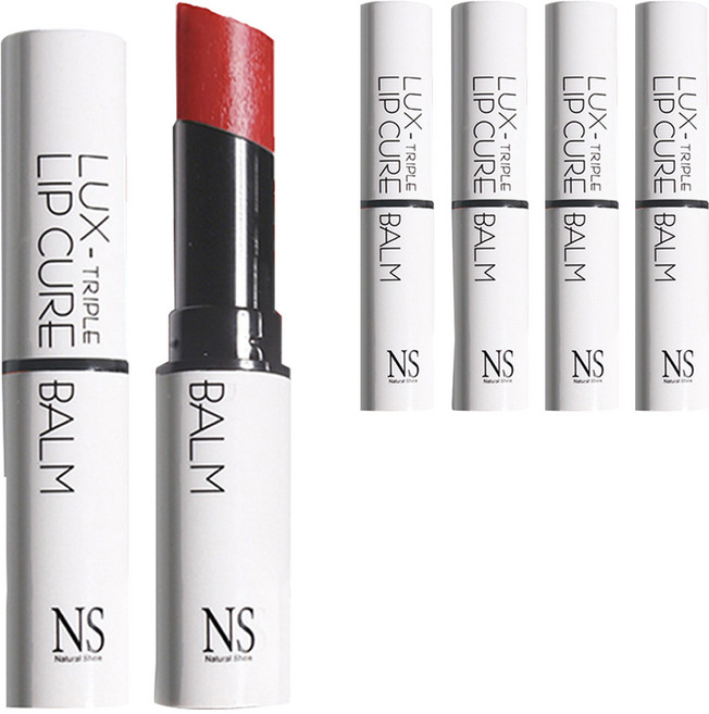 네츄럴샤인 럭스 트리플 립큐어밤 글로시, 아테나, 5g, 5개