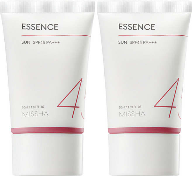 미샤 올 어라운드 세이프 블록 에센스 선크림 SPF45 PA+++, 50ml, 2개