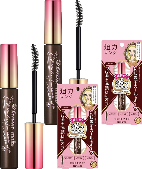 히로인메이크 롱앤컬 마스카라 어드밴스드 필름 6g, 02 브라운, 2개