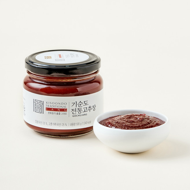 기순도전통장 전통고추장, 500g, 1개
