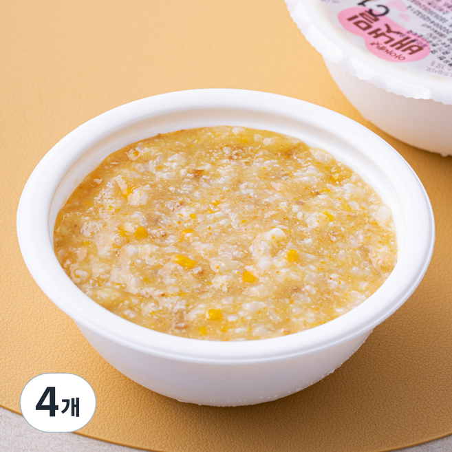 배냇밀 중기 7~8개월 한우단호박죽, 170g, 4개